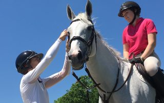 Jill Knowles & Elizabeth Lang. Photo credit: Chicago Equestrian